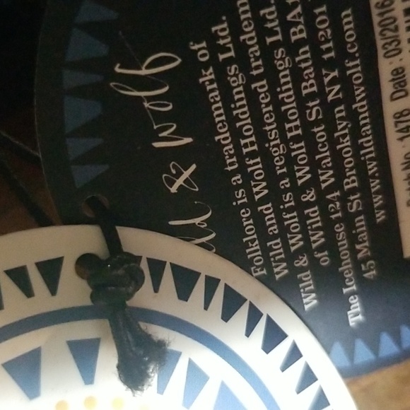 NWT Folklore Enamel Coffee Pot-Wild and Wolf Night and Day Enchanted Woodland - Picture 7 of 14